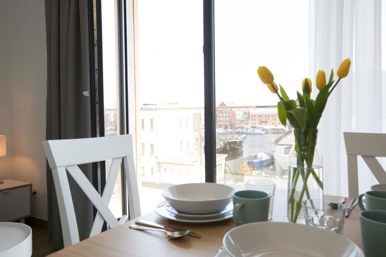 Willa Przy Porcie - Apartamenty Z Aneksami Kuchennymi Stolpmünde Exterior foto
